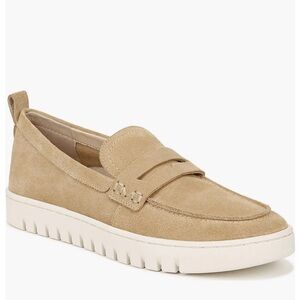 Vionic Uptown Hybrid Penny Loafer Color Sand  Sz 8.5 Sporty Chic Neutral